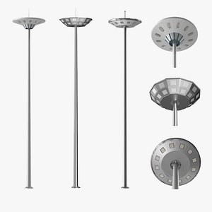 Lampposts Collection 3D