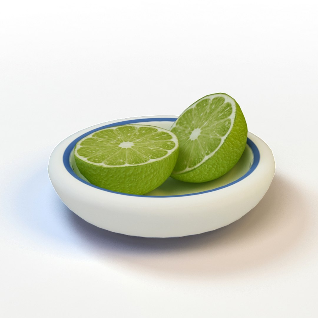 3d Sliced Lime Model