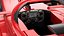 Roter F1 2025 Formel 1 Rennwagen PBR