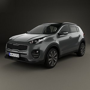 3D Model Kia Sportage 2023 Collection With Interior - TurboSquid 2037160