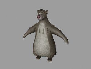 3D baloo model