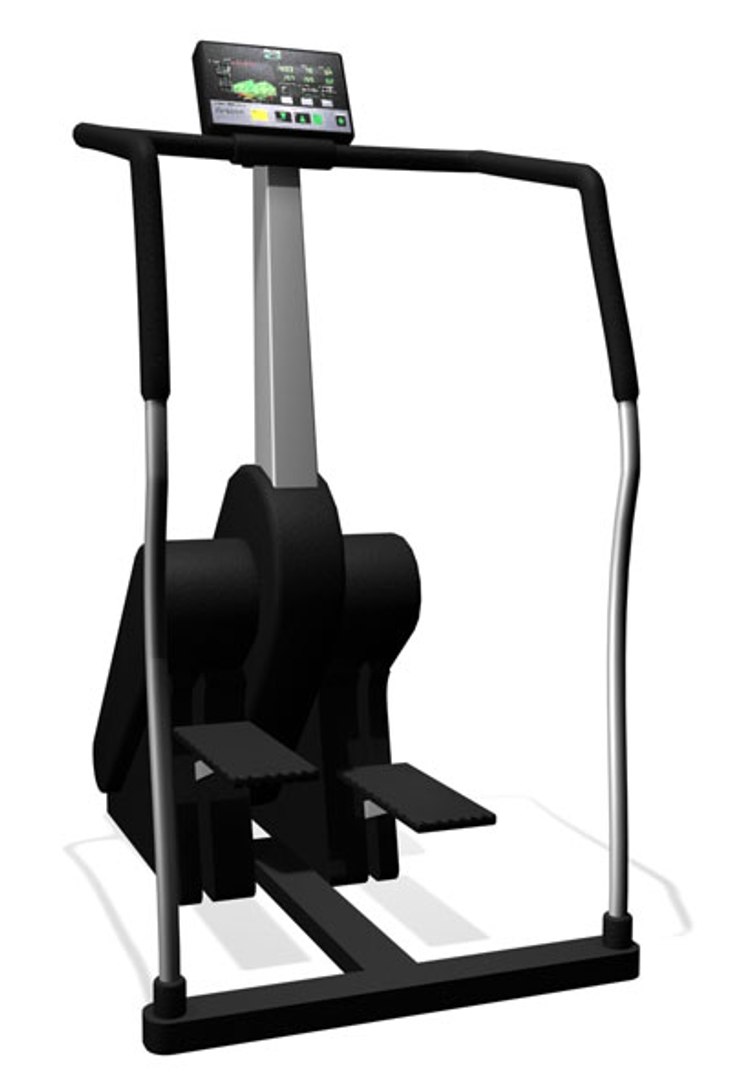 3d model of step machine