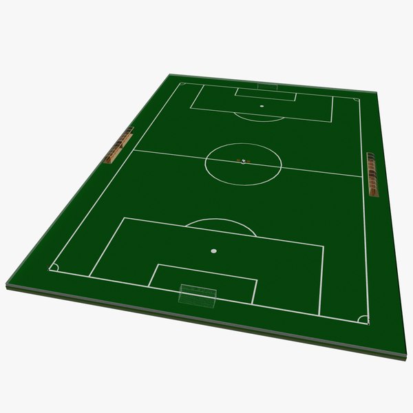 football field 3d model