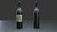 Botella de vino viejo de Espana