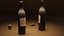Botella de vino viejo de Espana