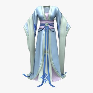 Kimono Outfit model
