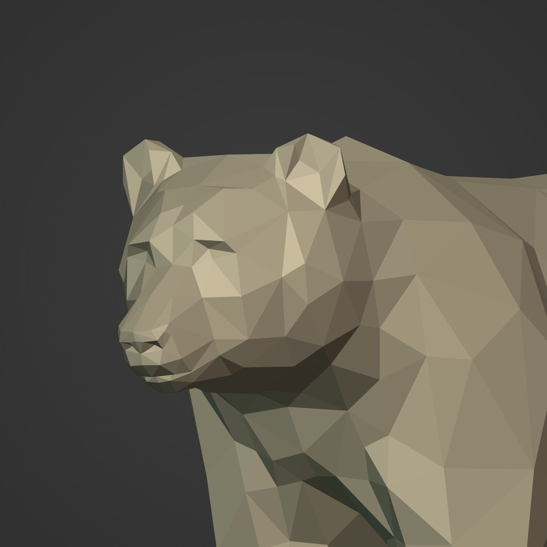 3D Model Cartoon Polar Bear - TurboSquid 1207373