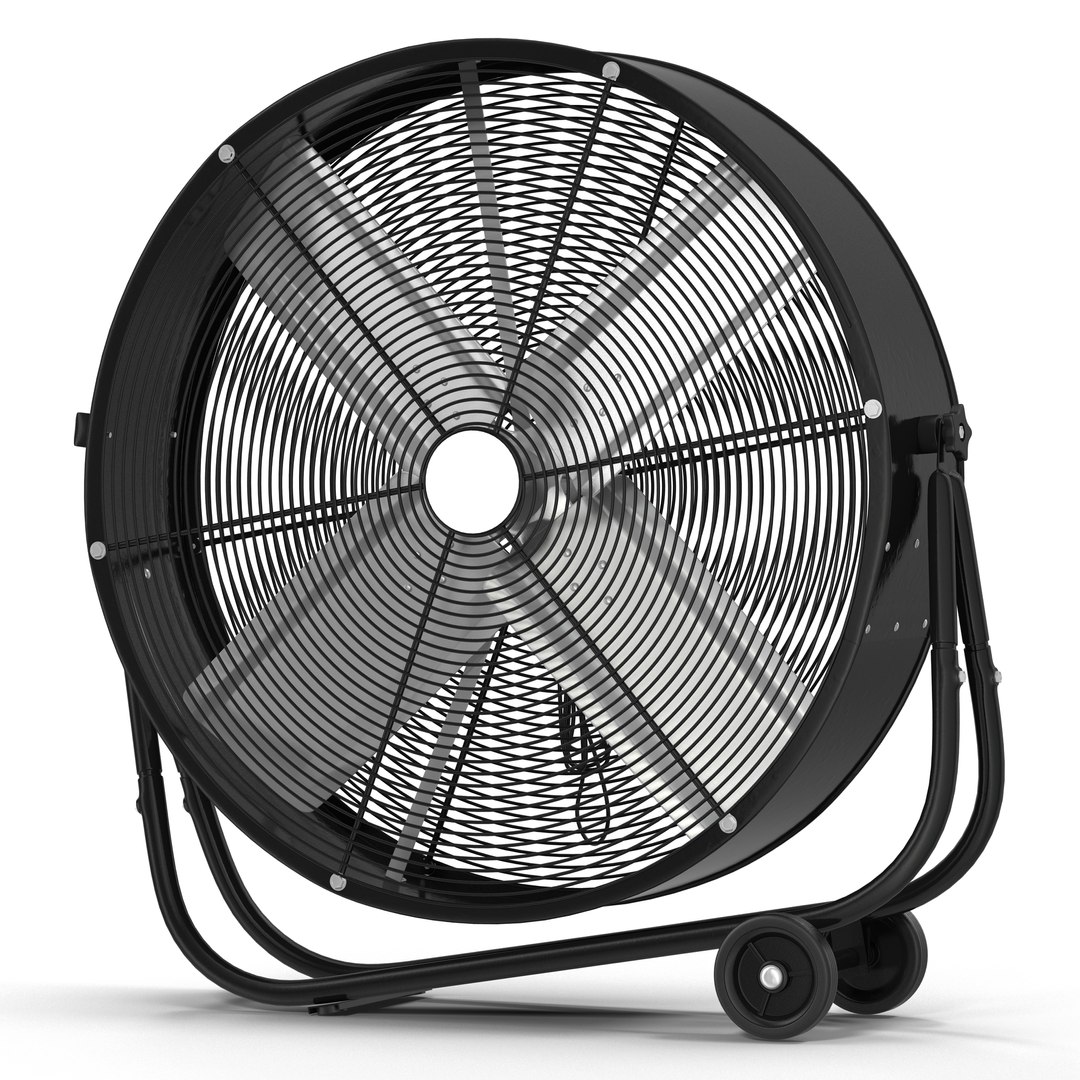 industrial fan generic 3d model