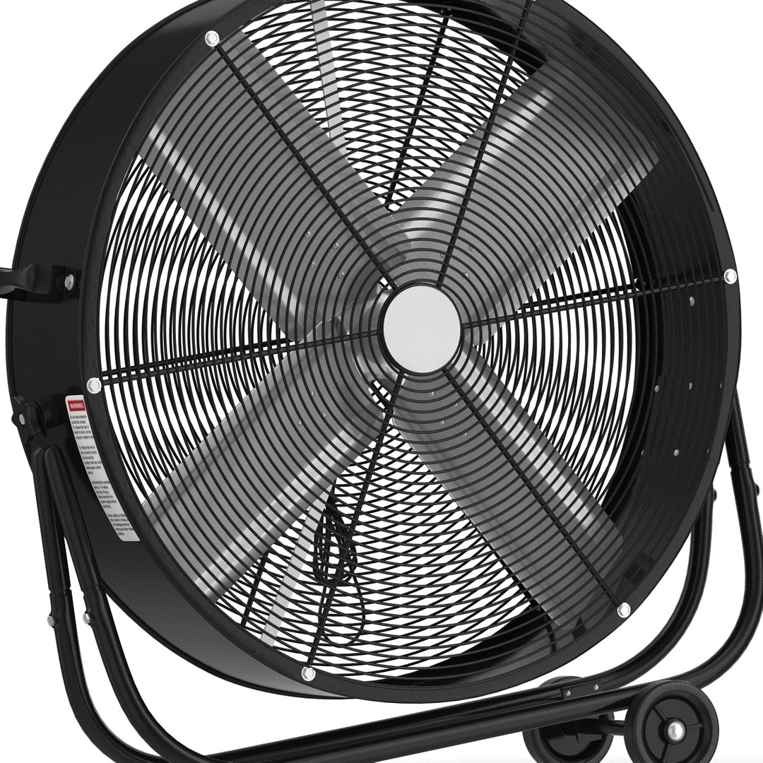 Industrial Fan Generic 3d Model