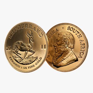 Gold Coins - 3D Model by WireCASE3D