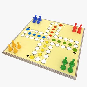 Jogo de tabuleiro Ludo Modelo 3D - TurboSquid 2063972