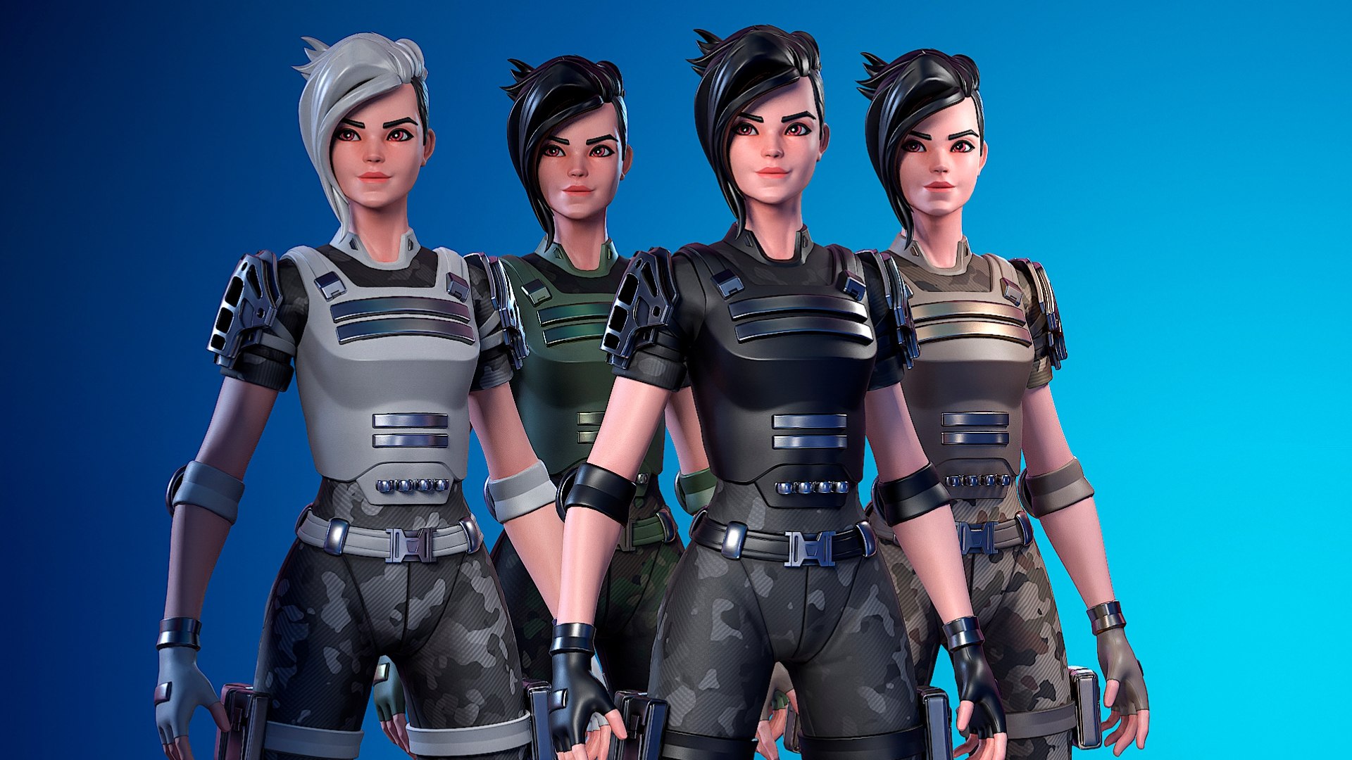 Stylized Female Soldier - Modular Character 3D https://p.turbosquid.com/ts-thumb/kc/HtRVl5/hL/25/jpg/1757606069/1920x1080/fit_q87/dae79474b5136aa4731356fb7f62766610b3027c/25.jpg