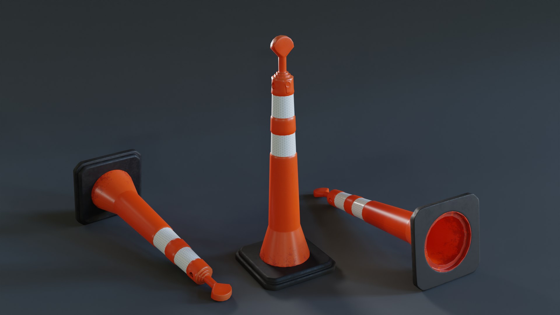 Cones de transito 3D model https://p.turbosquid.com/ts-thumb/kc/I3GmBZ/6M/coneb2/png/1679934471/1920x1080/fit_q87/ec2660f5c9318cb3454bf4002e49a62c449cbcd5/coneb2.jpg