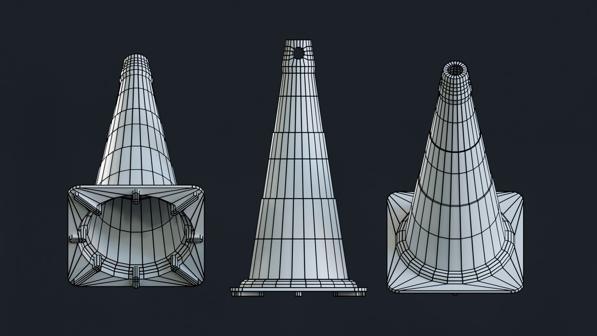 Cones de transito 3D model https://p.turbosquid.com/ts-thumb/kc/I3GmBZ/uF/cone3/png/1678704527/1920x1080/fit_q87/df7068165c2f33cfb47b9254f1210aceb8747b20/cone3.jpg