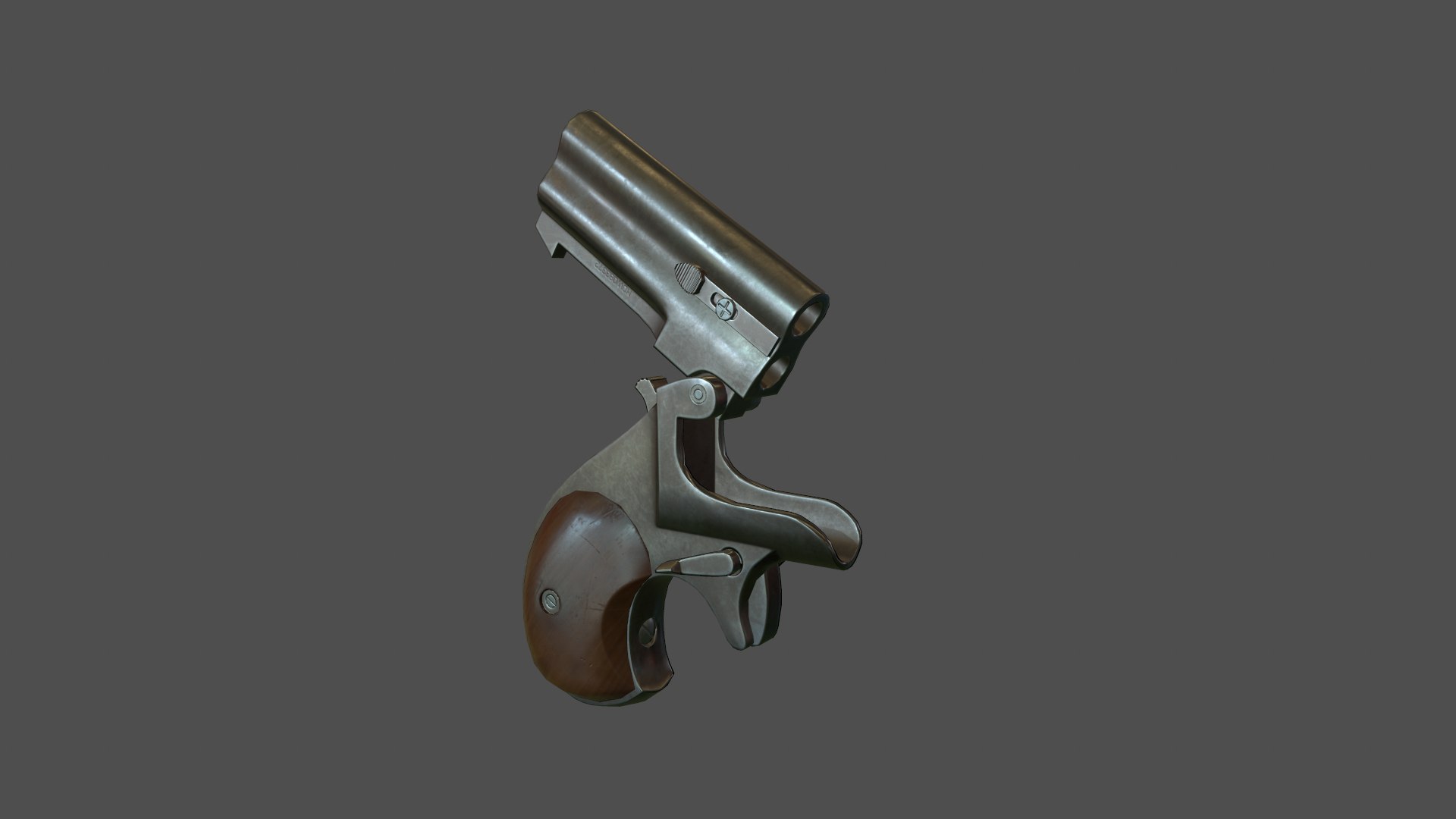 Derringer 3D Model - TurboSquid 1202225