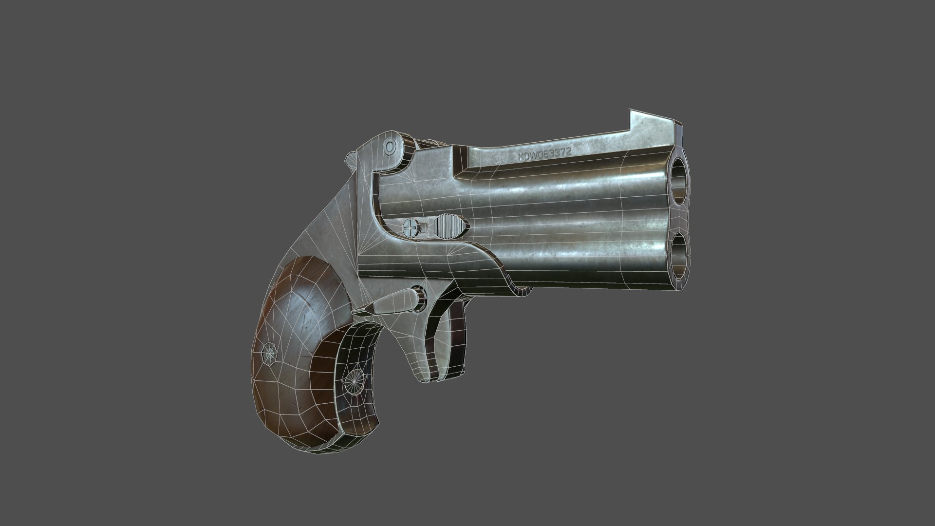 Derringer 3D Model - TurboSquid 1202225
