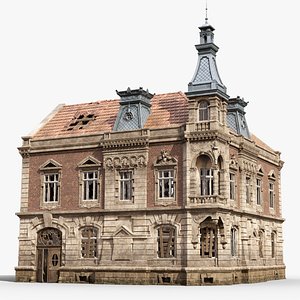 Old Abandoned European Townhouse