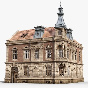 Old Abandoned European Townhouse