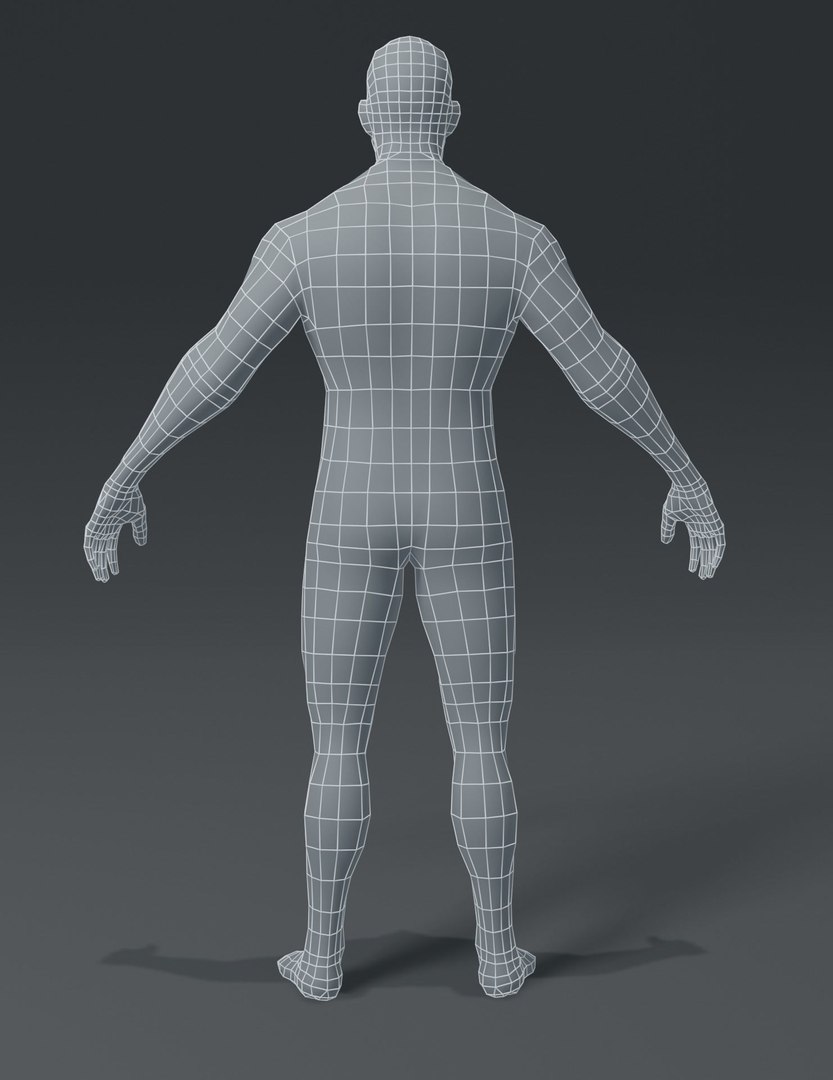 3D Male And Female Body Base Mesh 3D Model Model - TurboSquid 1774957