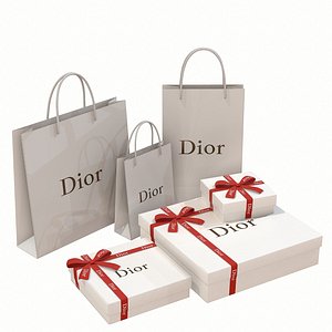 Dior Gift Packaging Boxes and Paper Bags