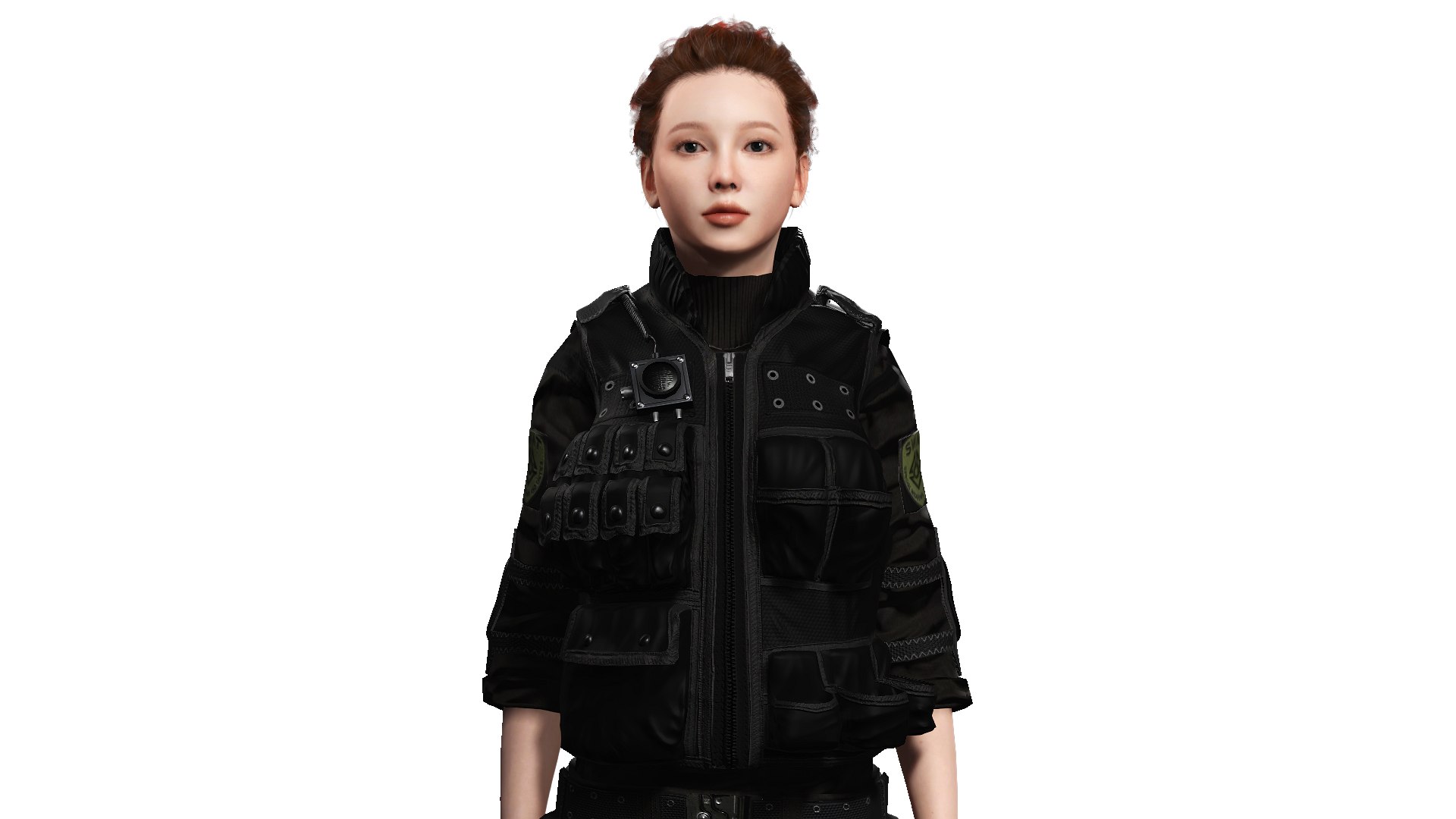 Realistic SWAT Officer Woman 3D Character model https://p.turbosquid.com/ts-thumb/kc/VPhapN/jX/pic6/png/1790892368/1920x1080/fit_q87/21f48c7c574cf3a4255baa6d26b01952aa878525/pic6.jpg