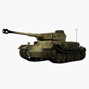 German WWII Panzerbefehlswagen Tiger (P) Heavy Tank
