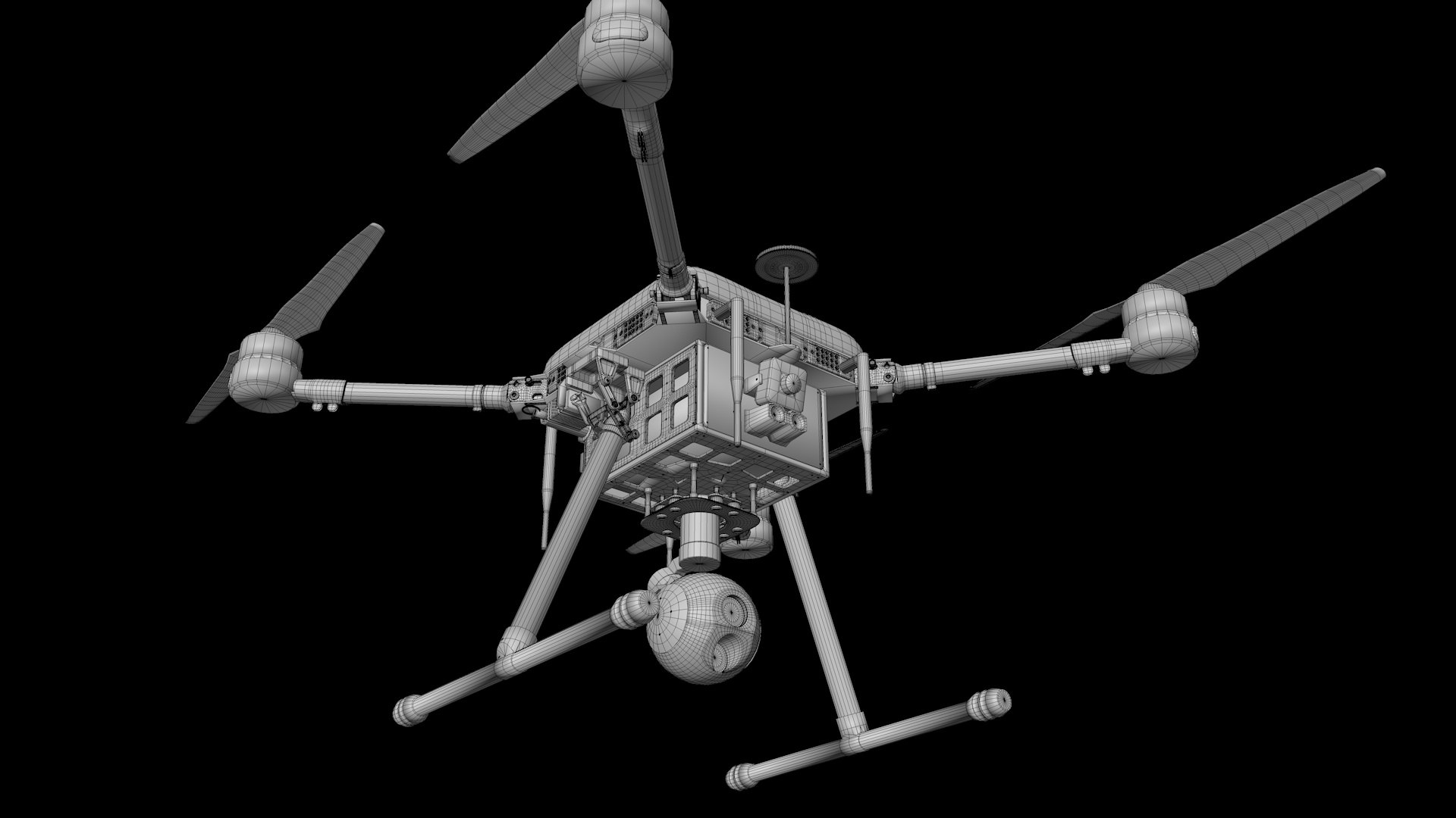Drone-WP4 3D model https://p.turbosquid.com/ts-thumb/kc/YrL5aW/o6/untitled1/jpg/1724893141/1920x1080/fit_q87/b8066add11b654370314622028641f5d7fd87985/untitled1.jpg