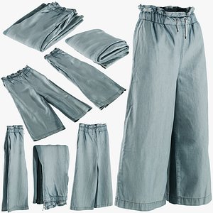 realistic women s pants 3D