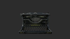 Typewriter model