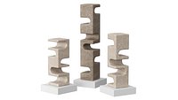 Abstract Stone Sculpture By Cesare Arduini