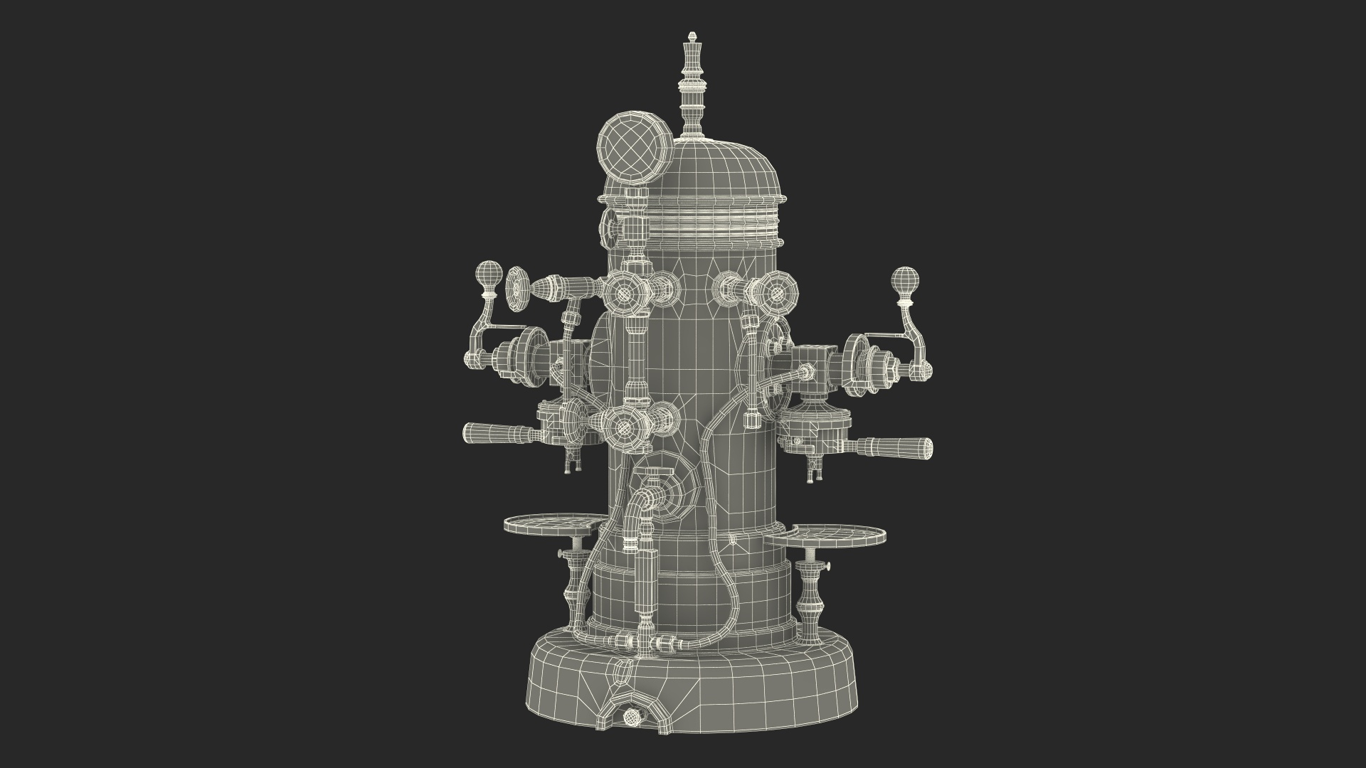3D Model La Pavoni Vintage Espresso Machine TurboSquid 2296447