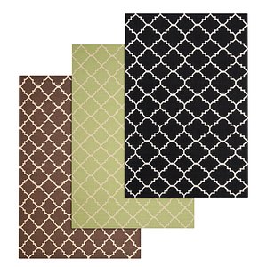 3D model set rugs