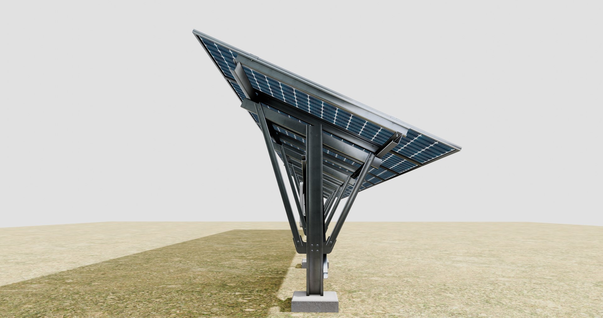 3D Single Column Solar Construction Type-2 - TurboSquid 2313700