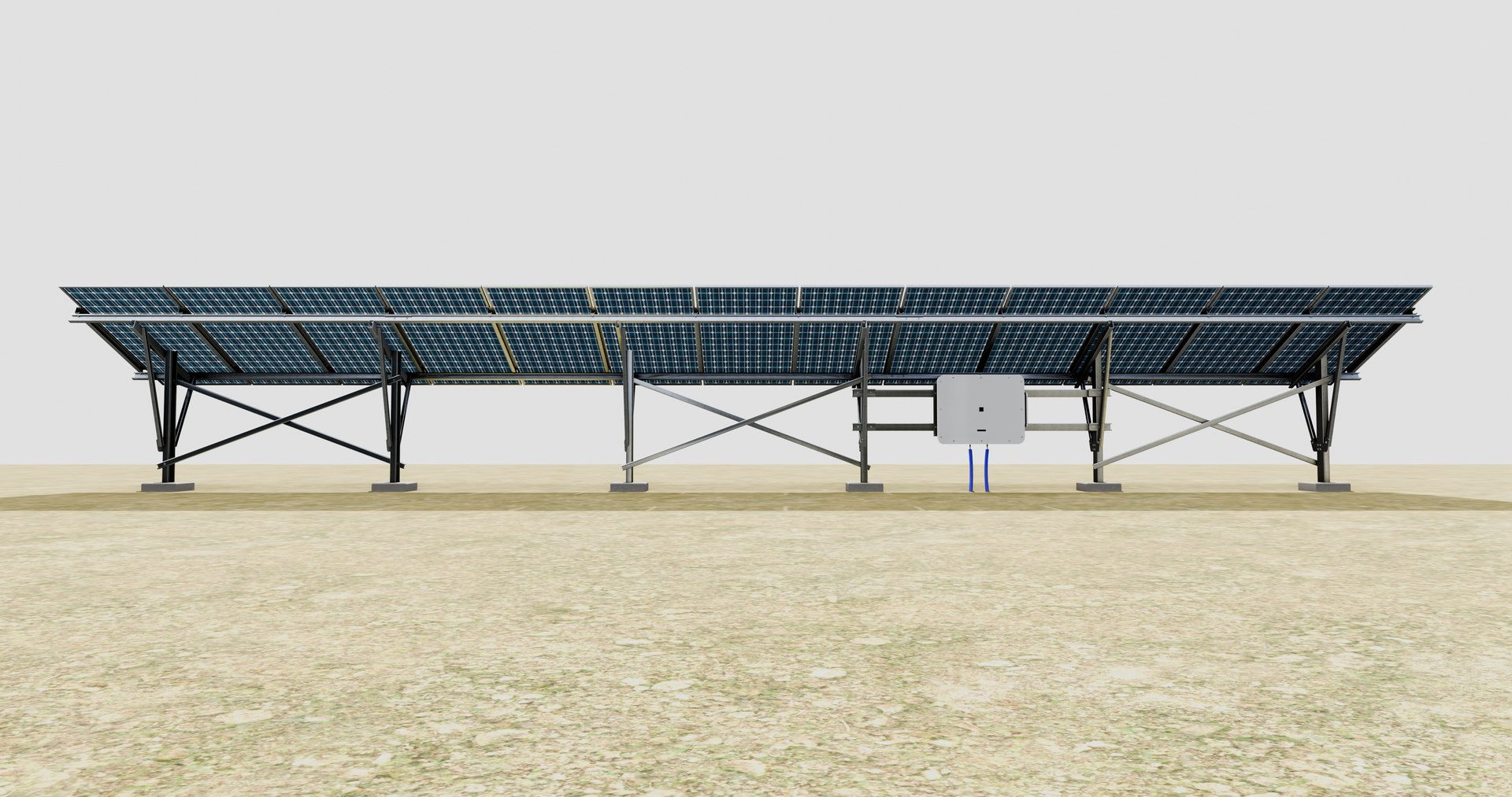 3D Single Column Solar Construction Type-2 - TurboSquid 2313700