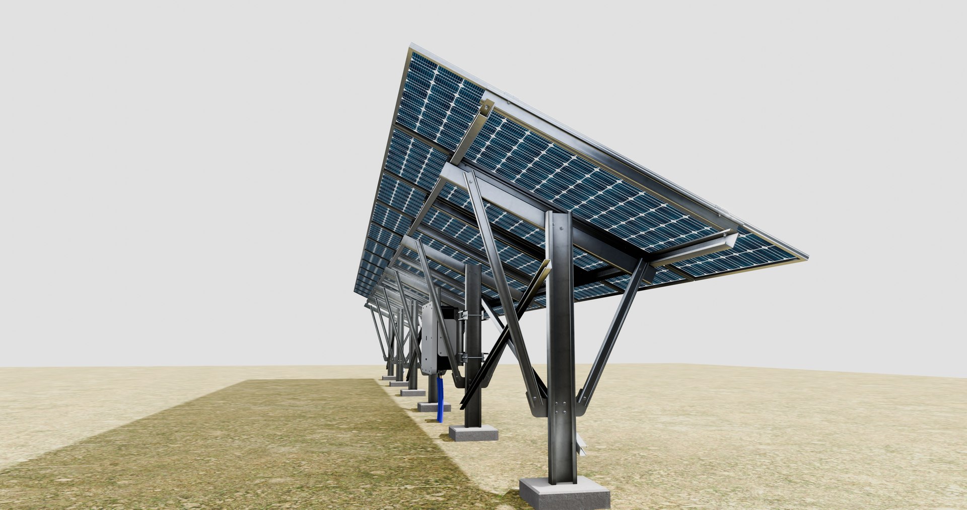 3D Single Column Solar Construction Type-2 - TurboSquid 2313700