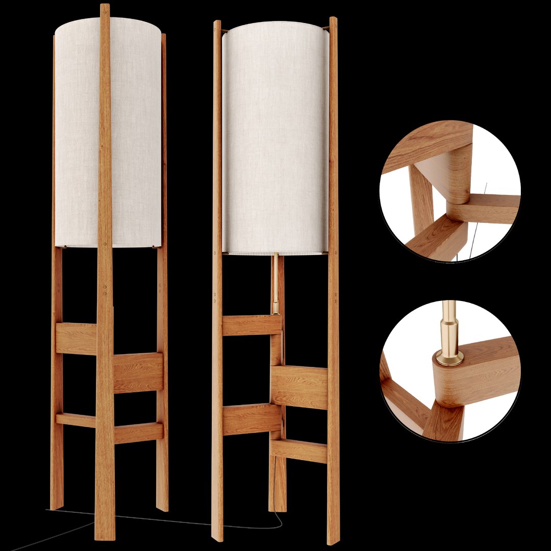 3D Model FloorLamp By Phantom Hands X L 04 TurboSquid 2142836