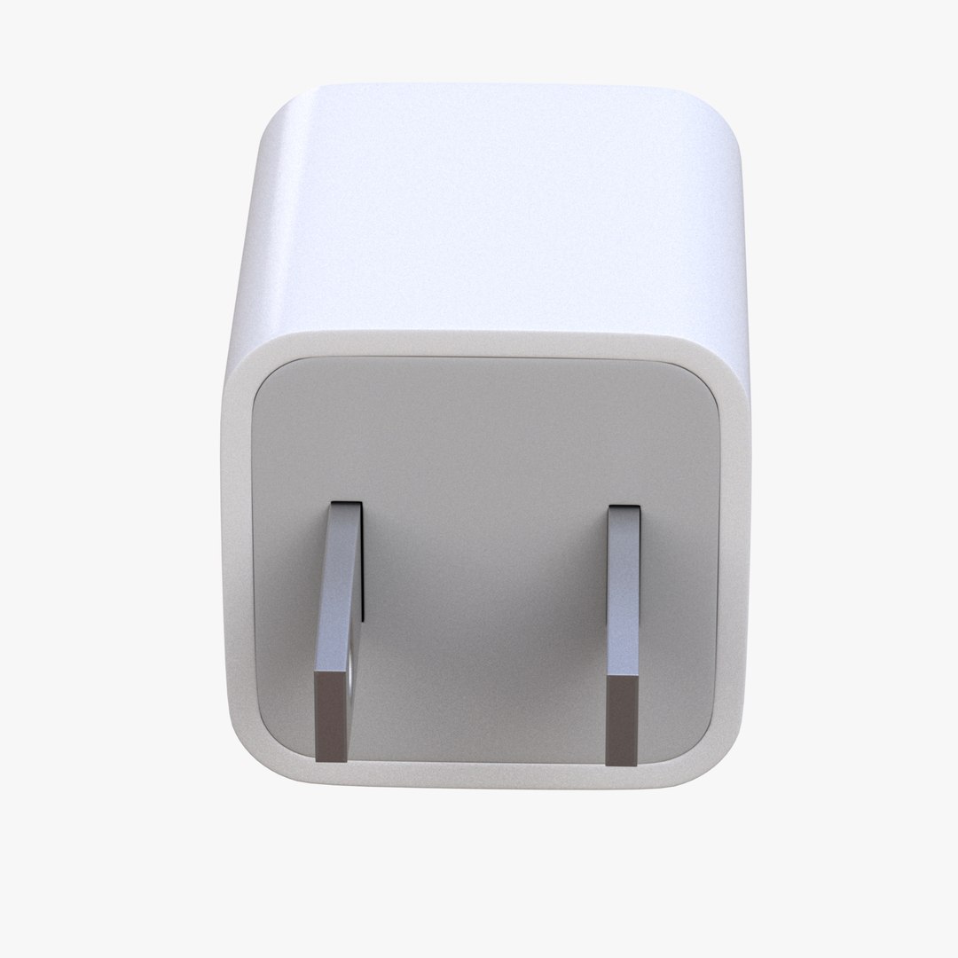 3D model apple usb wall charger https://p.turbosquid.com/ts-thumb/kc/vAmQD0/nYkXmkCJ/5/jpg/1492185201/1920x1080/fit_q87/5ce97e629d462a343860b15f82faf341c1260567/5.jpg