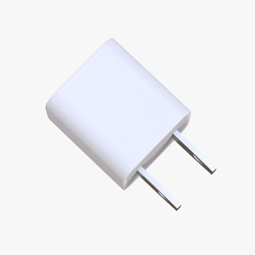 3D model apple usb wall charger https://p.turbosquid.com/ts-thumb/kc/vAmQD0/su7rQgPS/6/jpg/1492185361/1920x1080/fit_q87/b0d46ed7b720b4fcf19e30120ce15abf1893c171/6.jpg