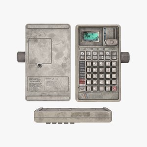 Calculator Vol 1 M1 3D model