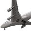 Boeing 747-300 United Rigged 3D Model