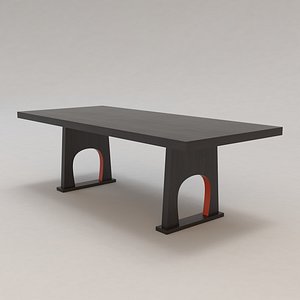 cipangu table christian liaigre 3d model
