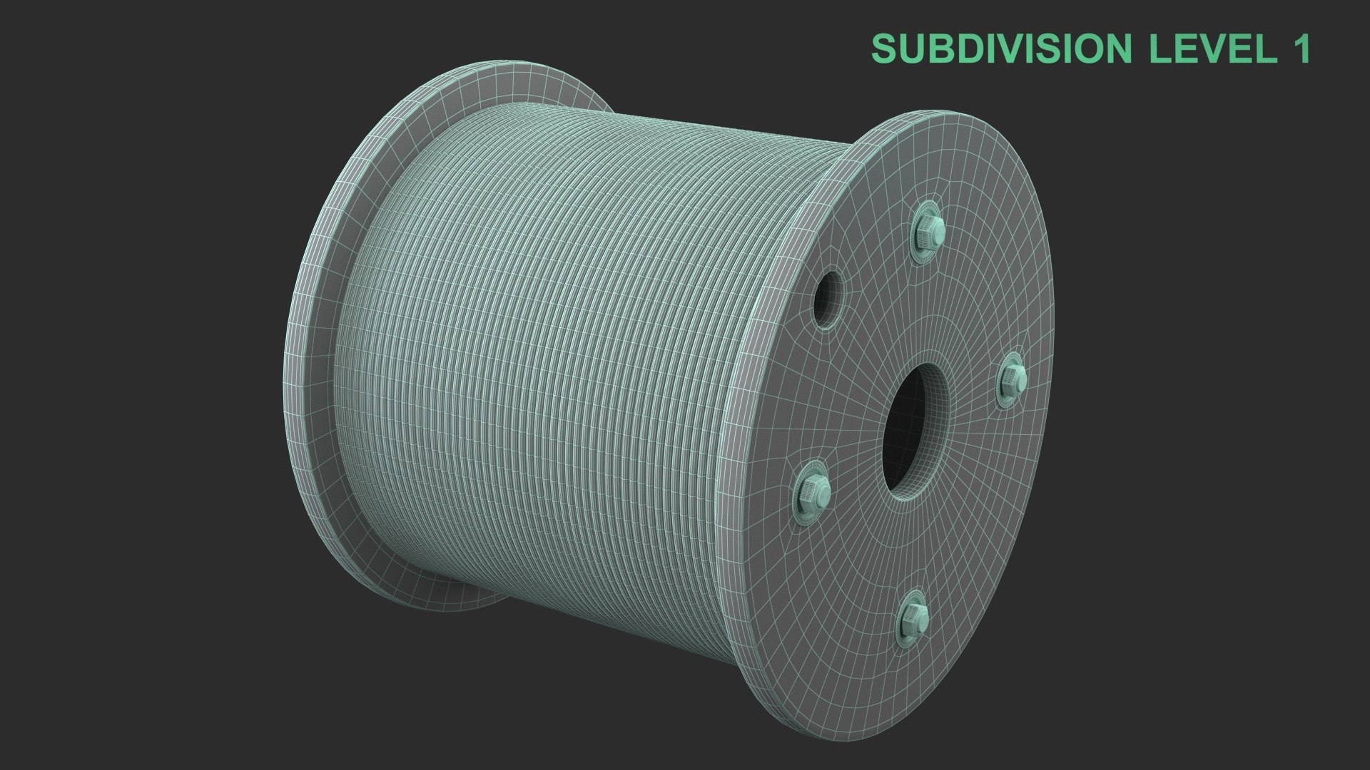 3D Steel Cable Reel https://p.turbosquid.com/ts-thumb/kd/9ECDLt/W1/wireframe_0004/jpg/1773150820/1920x1080/fit_q87/d94dda0e0e6ba55c2117f29e93ce2521c1741288/wireframe_0004.jpg