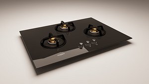 STOVE 3 BURNER 3D