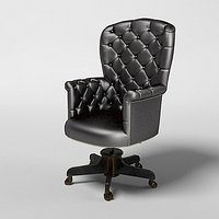 Bianchini Office chair master tufted classic contemporary