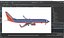 3D Southwest Airlines Boeing 737-900 ER with Cabin and Doors Rigged for Maya