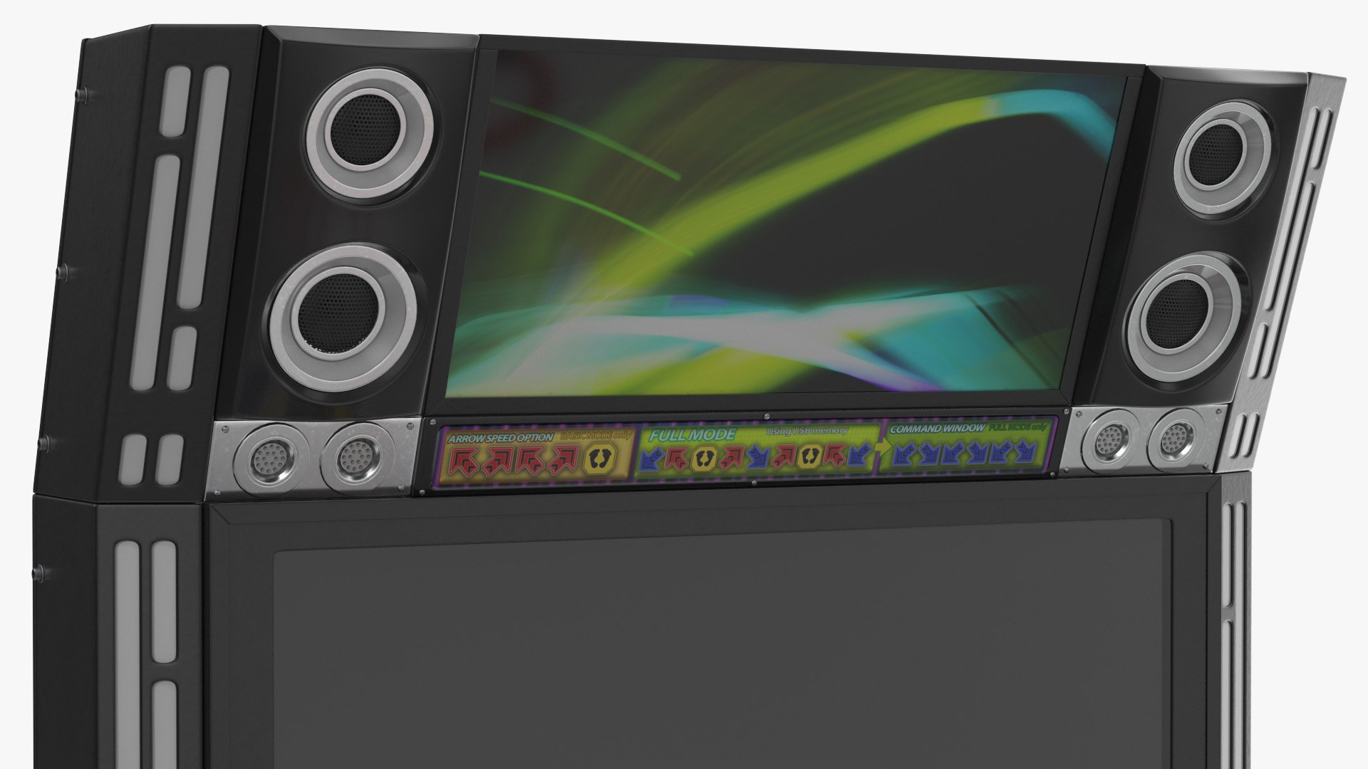 Dance Arcade Machine 3D https://p.turbosquid.com/ts-thumb/kd/HgiKV4/dI/dancearcademachinevray3dmodel012/jpg/1621930818/1920x1080/fit_q87/e4746169f05dbc89c3774495c67b45911c823b61/dancearcademachinevray3dmodel012.jpg