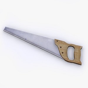 Low Poly Hand Saw