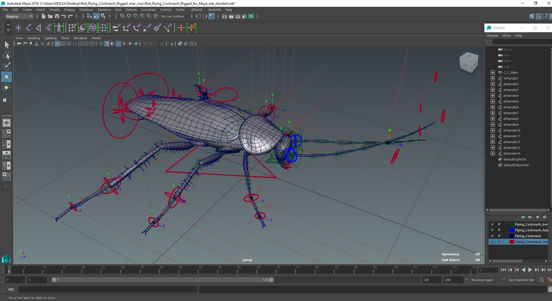3D model Red Flying Cockroach Rigged for Maya https://p.turbosquid.com/ts-thumb/kd/Lfh03O/8v/redflyingcockroachriggedformaya3dsmodel048/jpg/1685584215/1920x1080/fit_q87/2d0b7f44821a3032cd39f80ca8d9ae0e8426b0f9/redflyingcockroachriggedformaya3dsmodel048.jpg