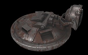 circular cover arm model