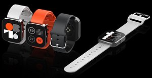 3D CMF Watch Pro Nothing model